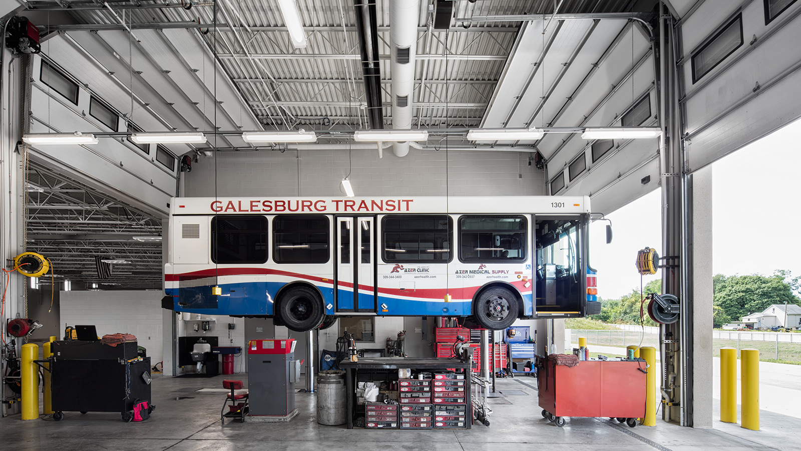 Galesburg Transit Maintenance Facility Legat Architects
