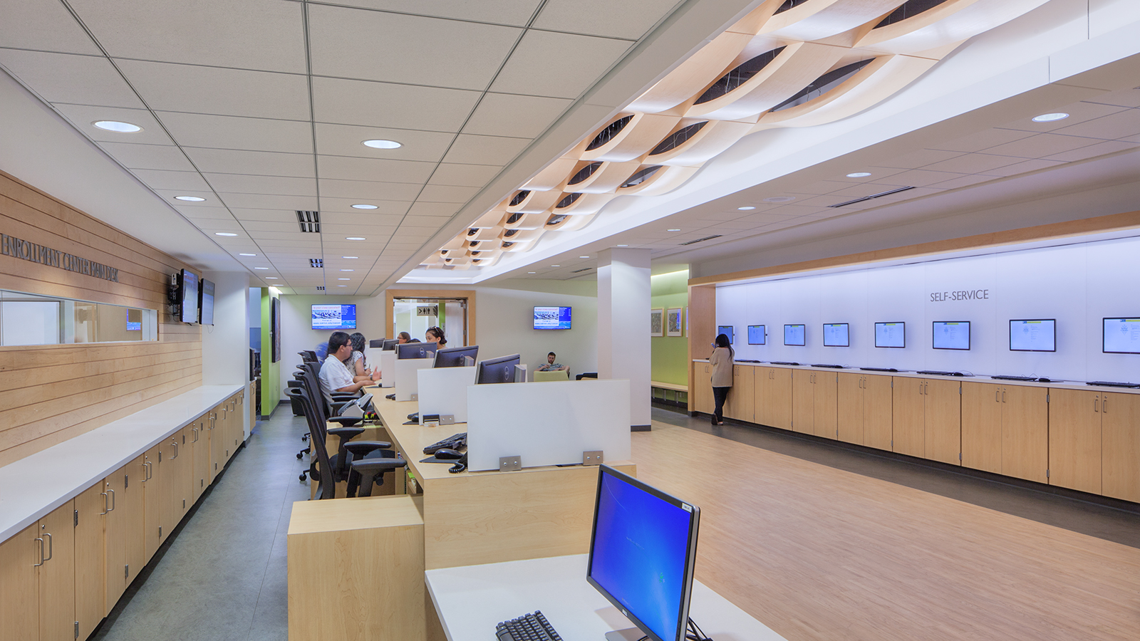 Oakton Community College Enrollment Center Renovations Legat Architects