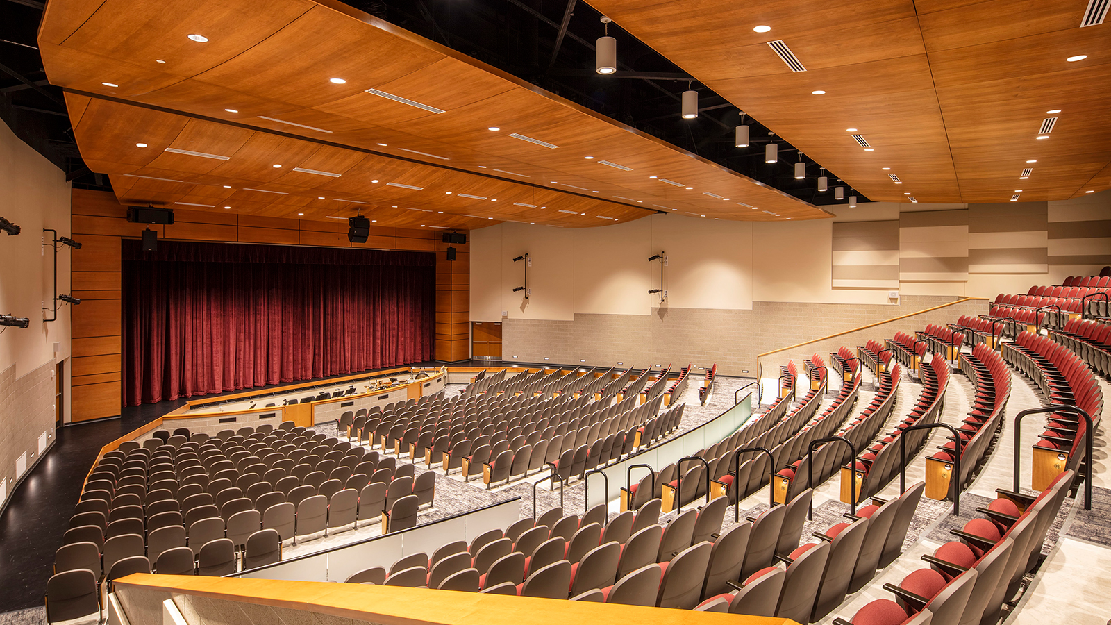 Bartlett Performing Arts Center at Moline High School Legat Architects