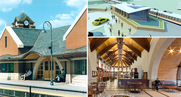 “For many communities, the most prominent symbol of their connection to rail travel is the train station.”