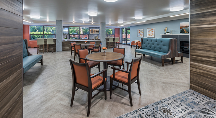 Oakton Pavillion Renovations Inspire Higher Levels Of Care Legat Architects