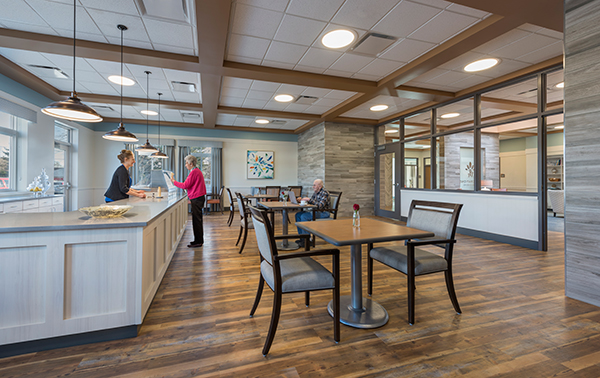 Residents and visitors often gather in the ice cream parlor/internet café. It’s a favorite with grandchildren.