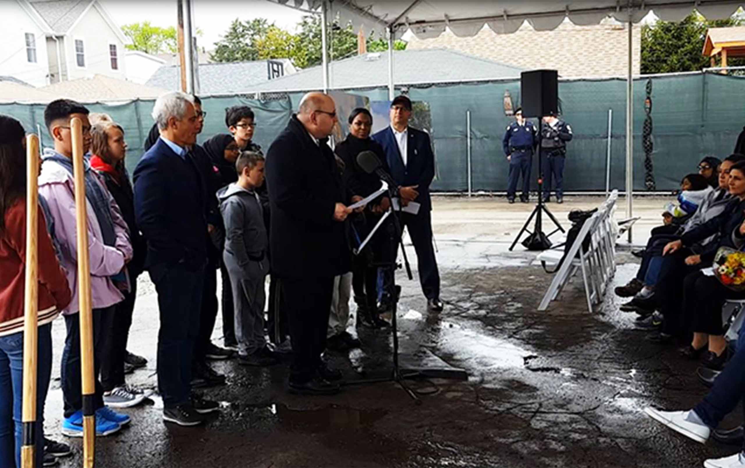 Prussing Elementary School Annex Groundbreaking