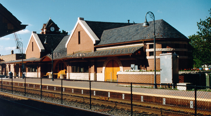 rail romanesque church