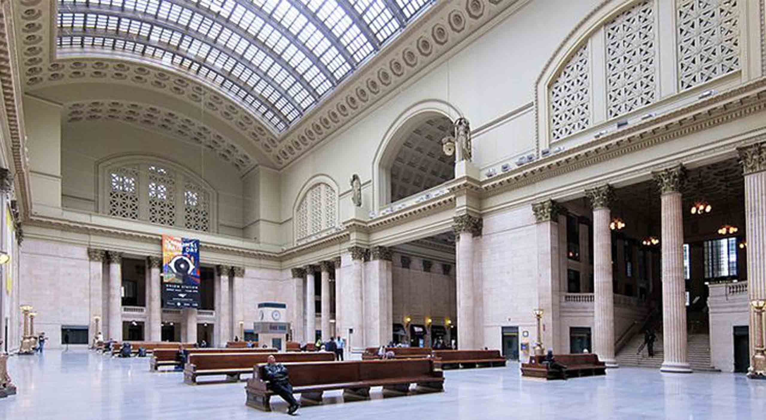 Train Station Midwestern Architecture