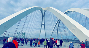 Quad Cities Bridge ribbon cutting