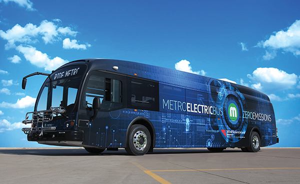 MetroLINK electric bus