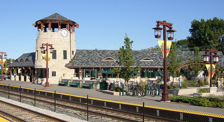 Tinley Park Oak Park Avenue Station AIA Illinois State Fair