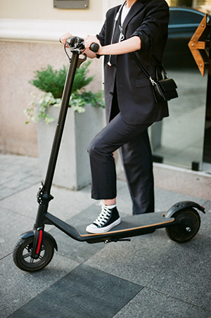 Public transit scooter