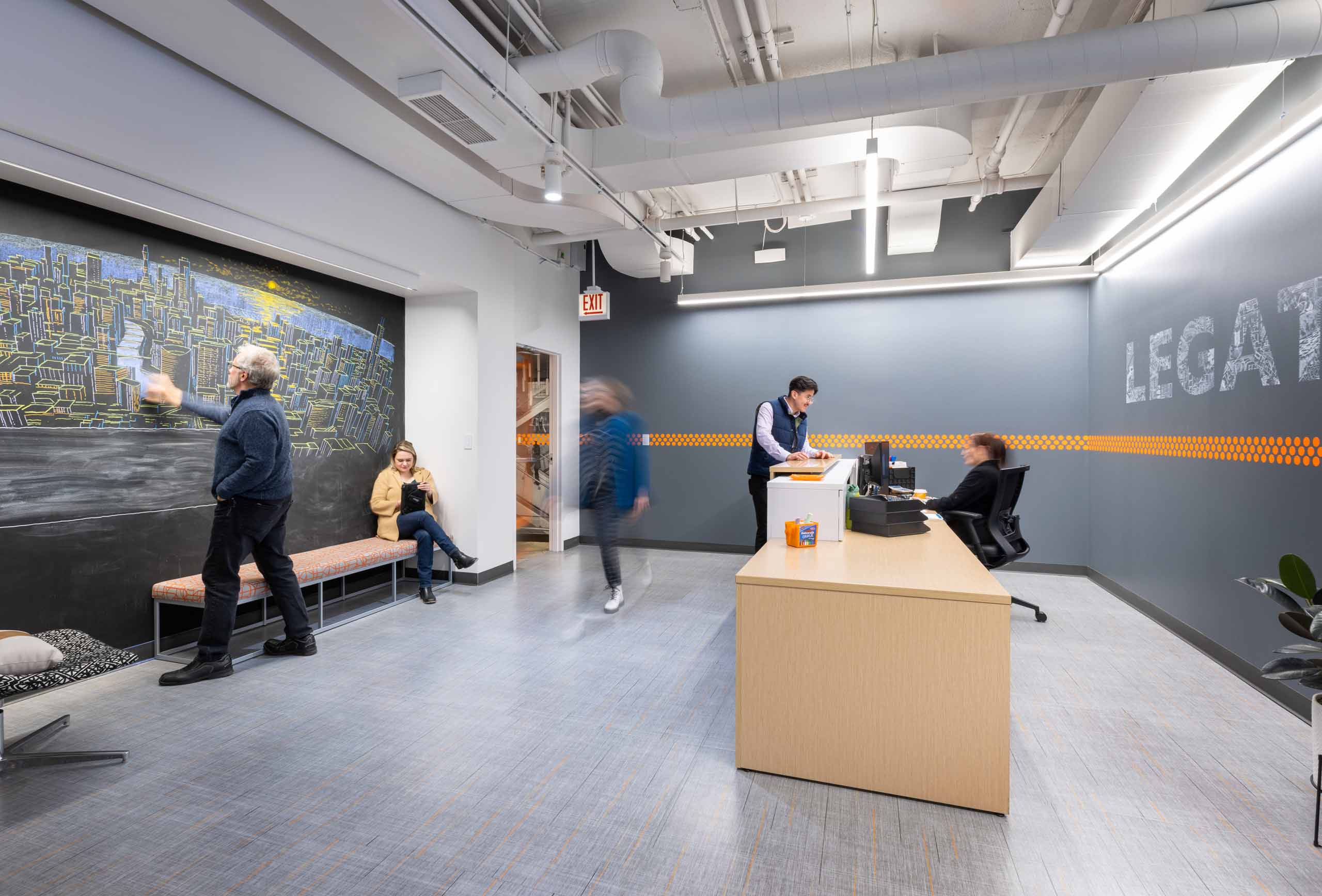 Legat Architects Chicago studio lobby