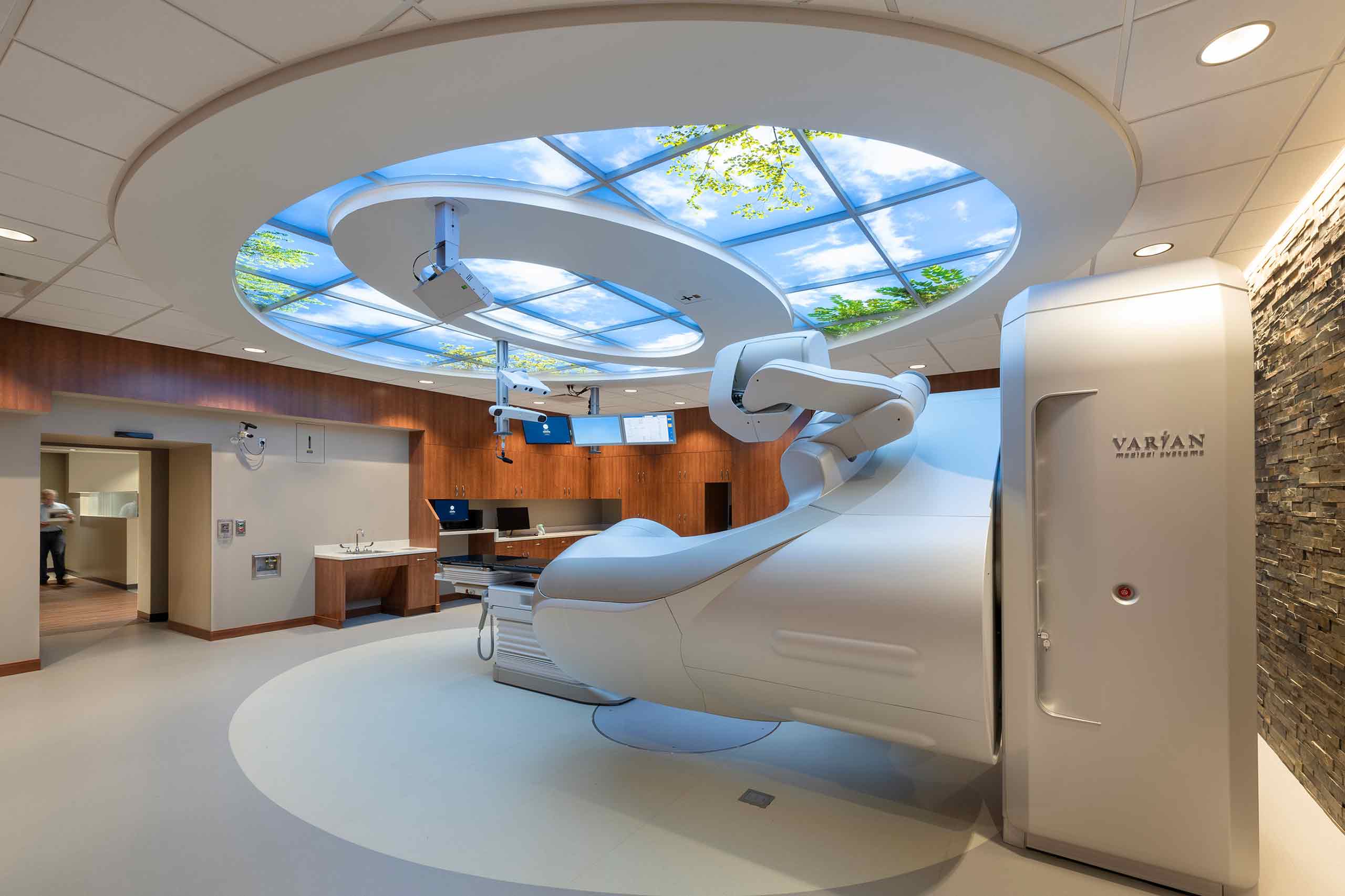 cancer center hospital room