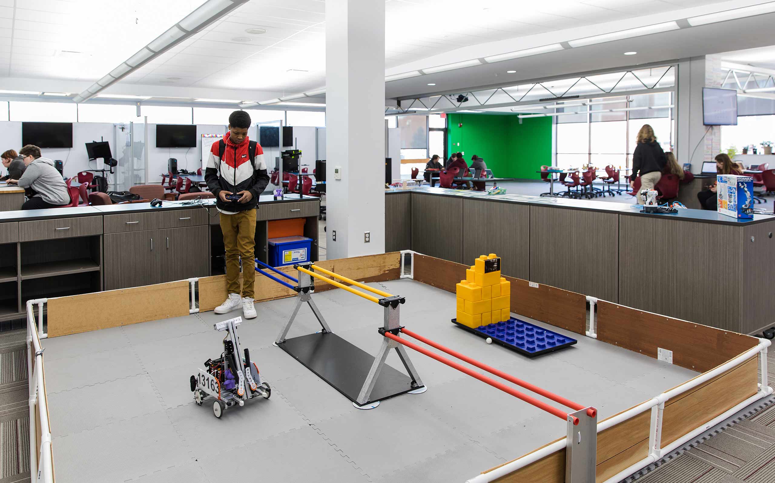 Newark High School Innovation Center Featured