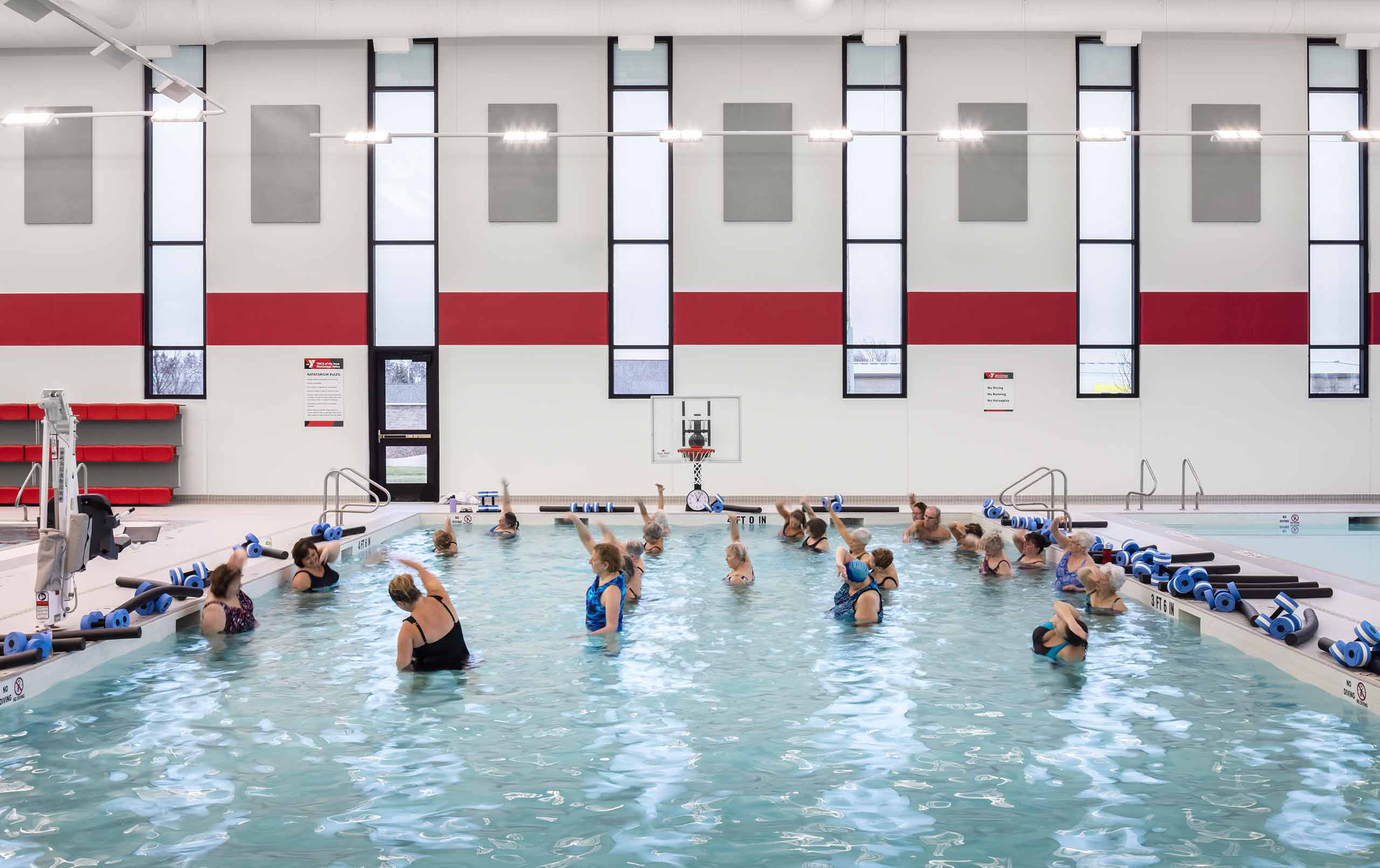 north scott ymca people aquatic pool slider 2