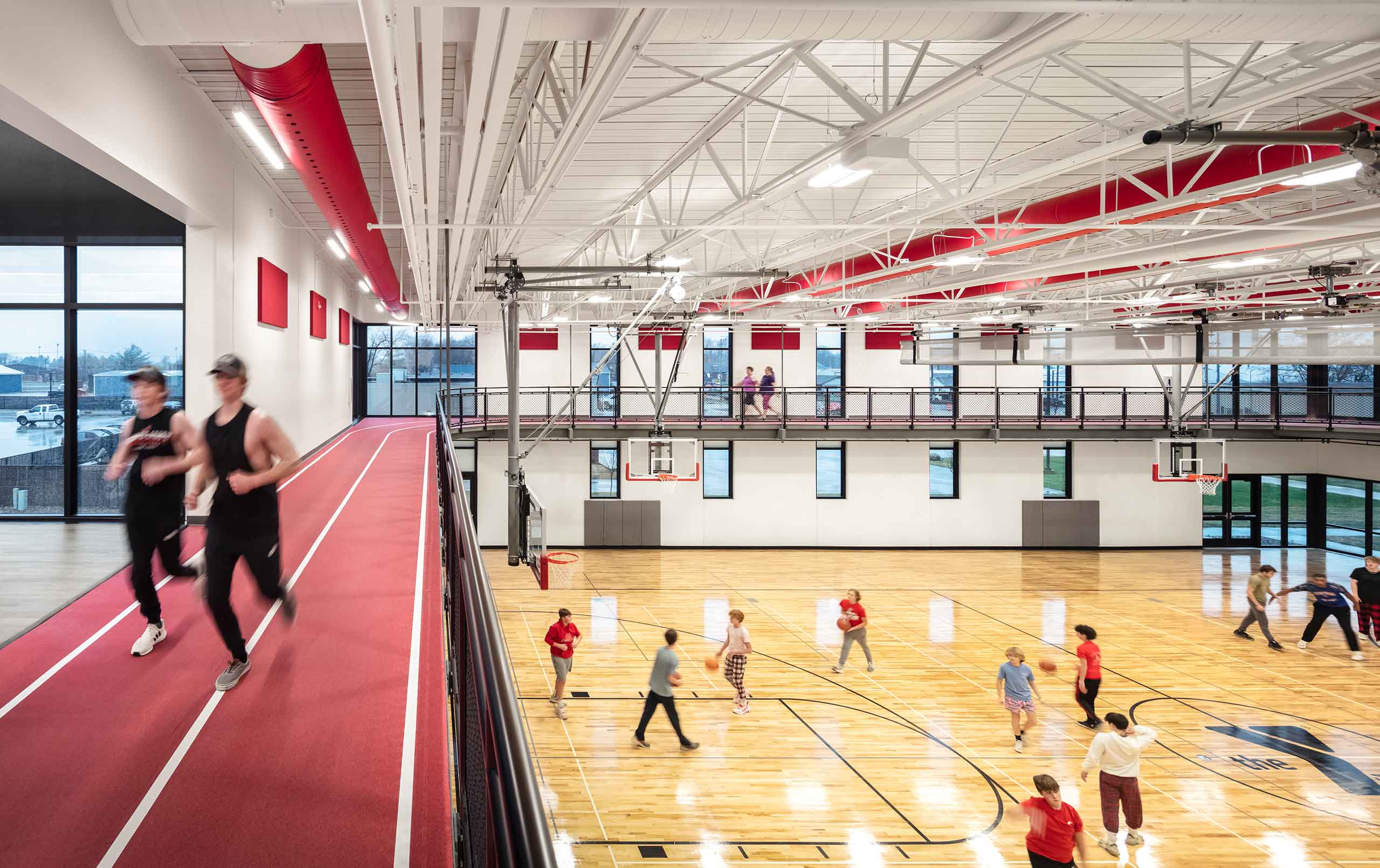 north scott ymca people running indoors slider 4