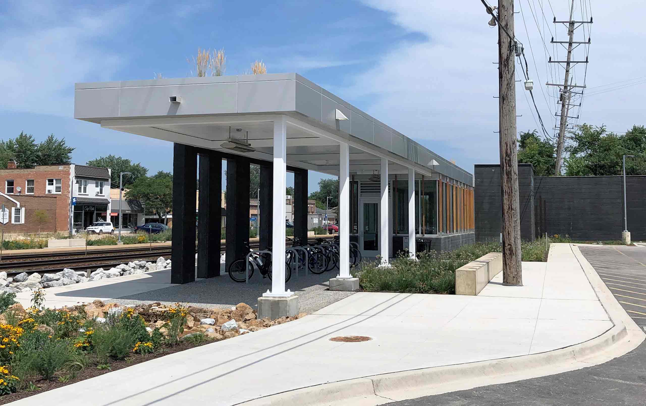 Train Station Waiting Area