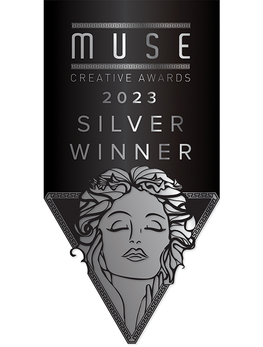Graphic showing Silver MUSE Creative Award