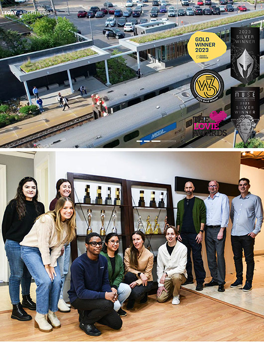 Legat Architects’ redesigned website racks up 17 international awards