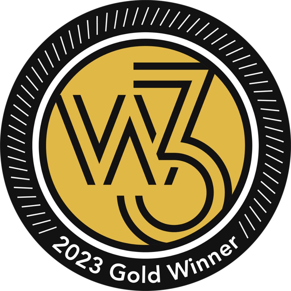 w3 Gold Award emblem