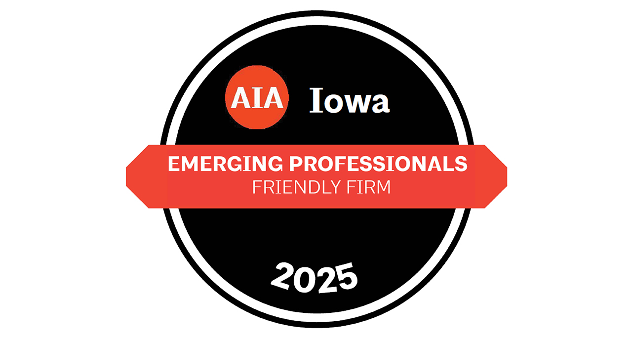 AIA Iowa EP Friendly Firm badge logo