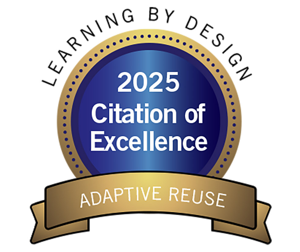 Learning By Design Citation of Excellence for Adaptive Reuse badge