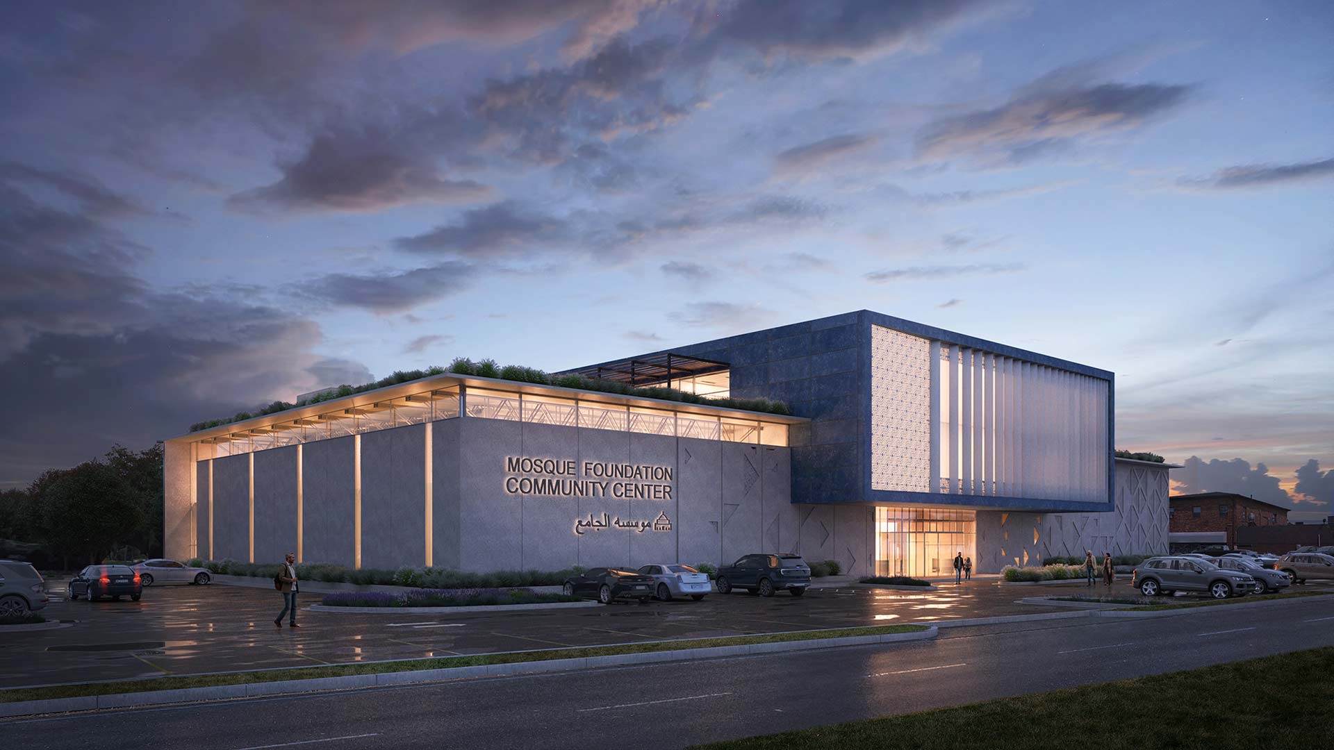 Mosque Foundation Community Center Plan Bridgeview, IL